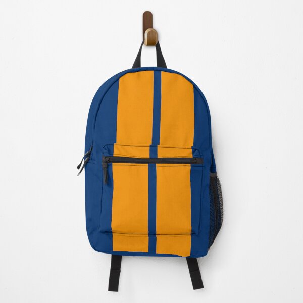 Item preview, Dual Racing Stripes - Small Gap (Orange - Guardsmans Blue) designed and sold by Racing Stripes Only.