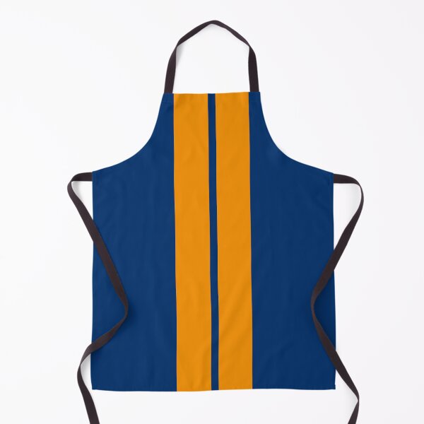 Item preview, Dual Racing Stripes - Small Gap (Orange - Guardsmans Blue) designed and sold by Racing Stripes Only.