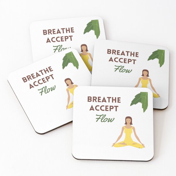 Item preview, Breathe, Accept, Flow | Stoicism Philosophy, Daily Stoic Life designed and sold by LexaArtworks.