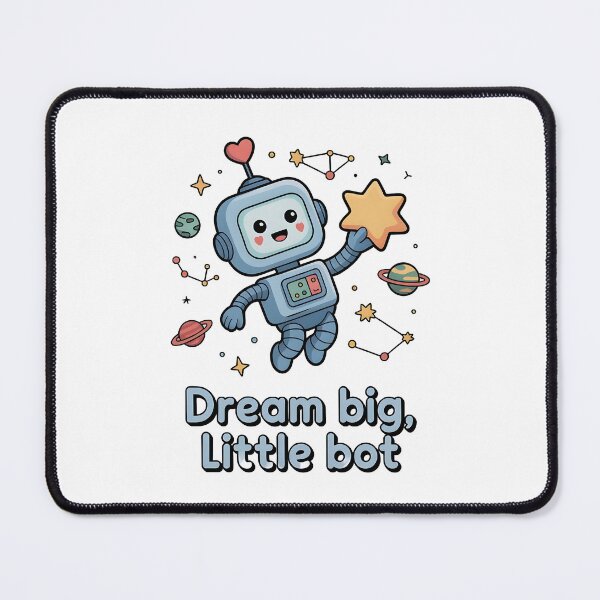 Item preview, Dream Big, Little Bot. designed and sold by A blooming flower.