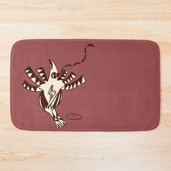 Item preview, Surreal Bird of Divine Breath｜Hei ה｜Hebrew Letter Art｜Earth Tone designed and sold by Aster Atelier.