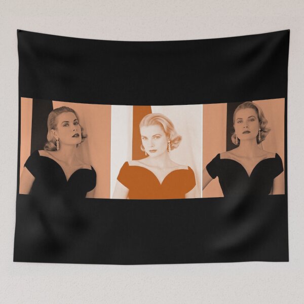 Item preview, Grace Kelly in three orange photos designed and sold by carmencuarzo.