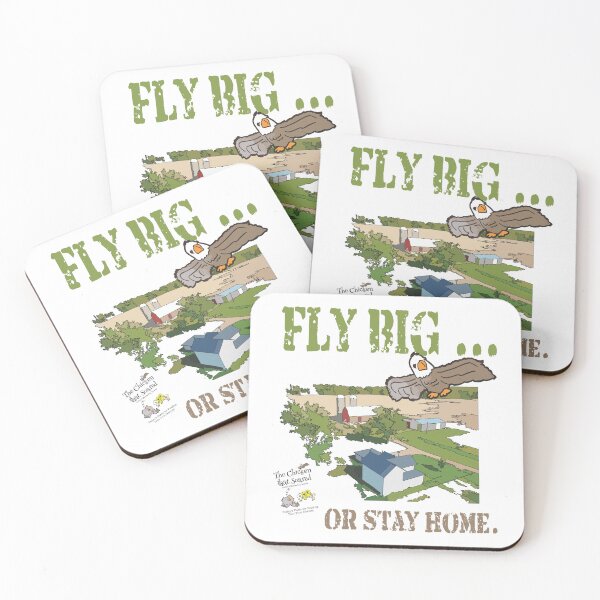 Item preview, Fly Big or Stay Home designed and sold by TerScott.