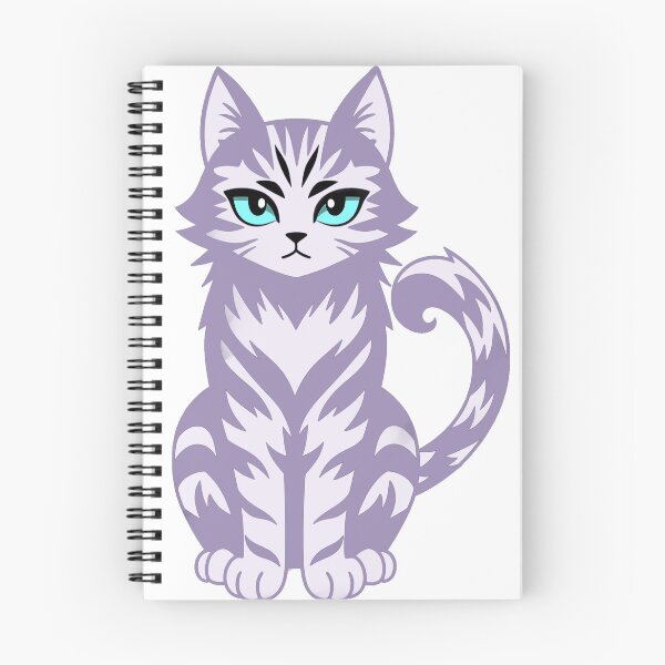 Item preview, White-Haired Cat Sorcerer with Blue Energy – Anime-Inspired Design designed and sold by oneskyoneland.