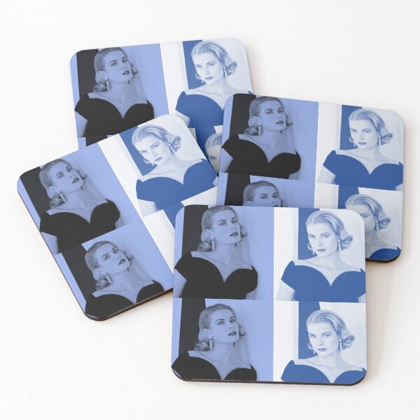 Item preview, Grace Kelly in three blue photos designed and sold by carmencuarzo.
