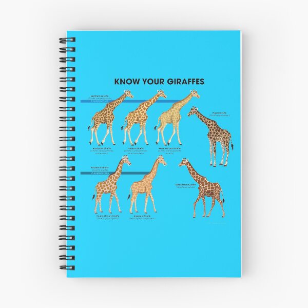 Item preview, Know Your Giraffes designed and sold by Peppermint Narwhal.