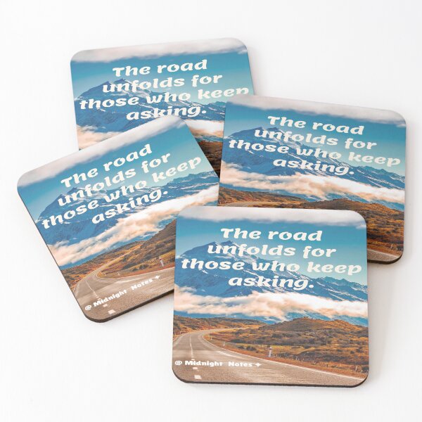 Item preview, Keep Asking – Curiosity Is A Path designed and sold by MidnightNotes.Studio.