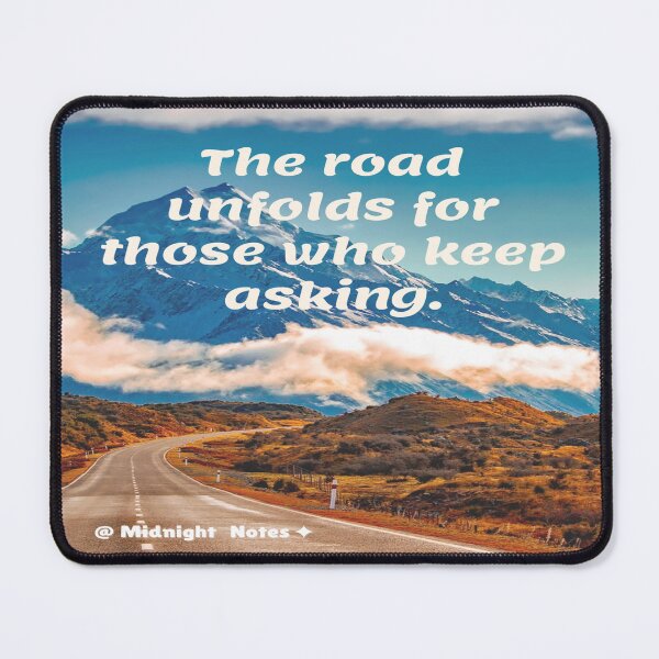 Item preview, Keep Asking – Curiosity Is A Path designed and sold by MidnightNotes.Studio.