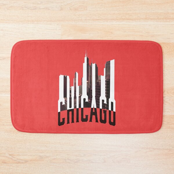Item preview, Chicago Skyline Typography Urban Architecture Art designed and sold by cabana.space.