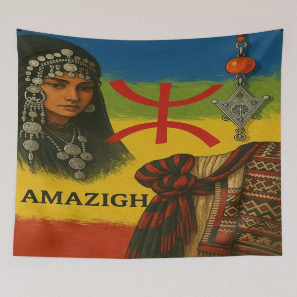 Item preview, Amazigh Beauty – North African Heritage designed and sold by FAONIM.