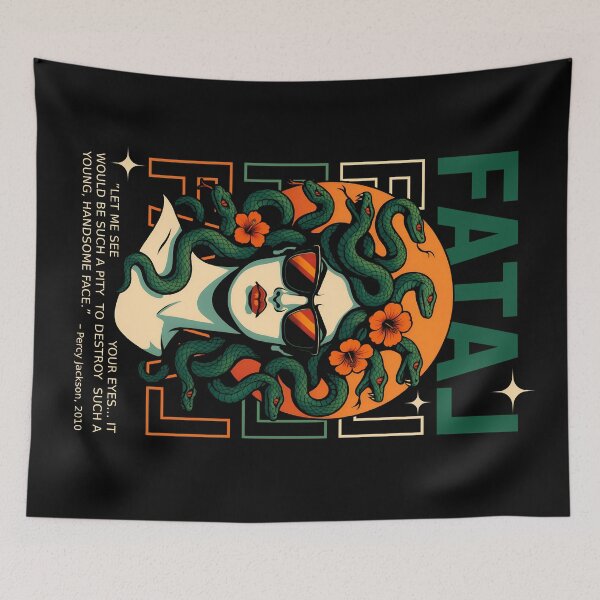 Item preview, FATAL, Medusa, Dangerous Beauty, Greek Myth designed and sold by QuirkySpark.