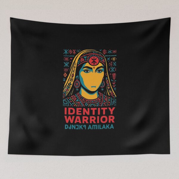 Item preview, Identity Warrior – Amazigh Pride ⵣ designed and sold by salimarts5dz.