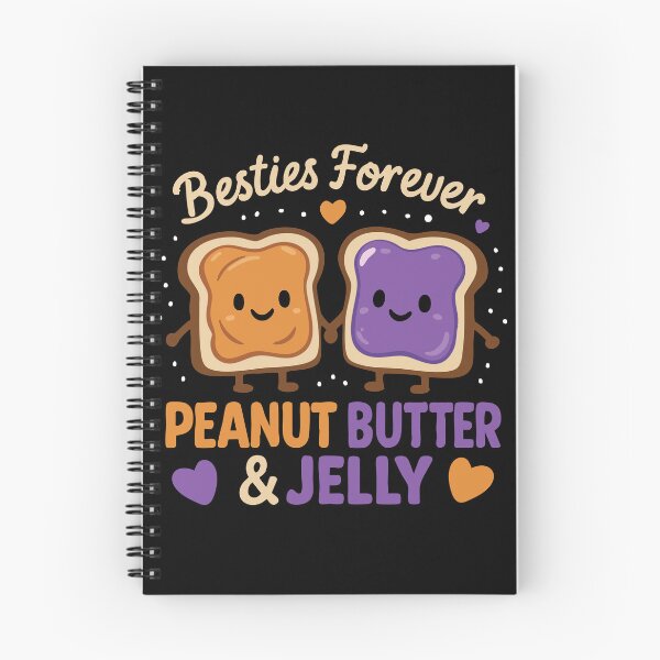 Item preview, Besties Forever Girlfriend Best Friend Peanut Butter & Jelly designed and sold by Lilly4Art.