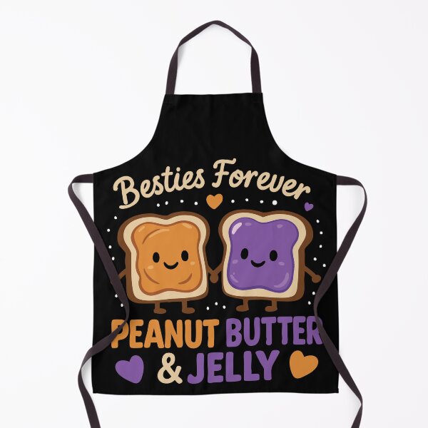 Item preview, Besties Forever Girlfriend Best Friend Peanut Butter & Jelly designed and sold by Lilly4Art.