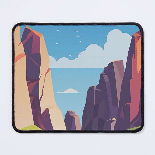 Item preview, QAJARTALIK NATIONAL PARK TRAVEL ART designed and sold by MarkedArtPrints.