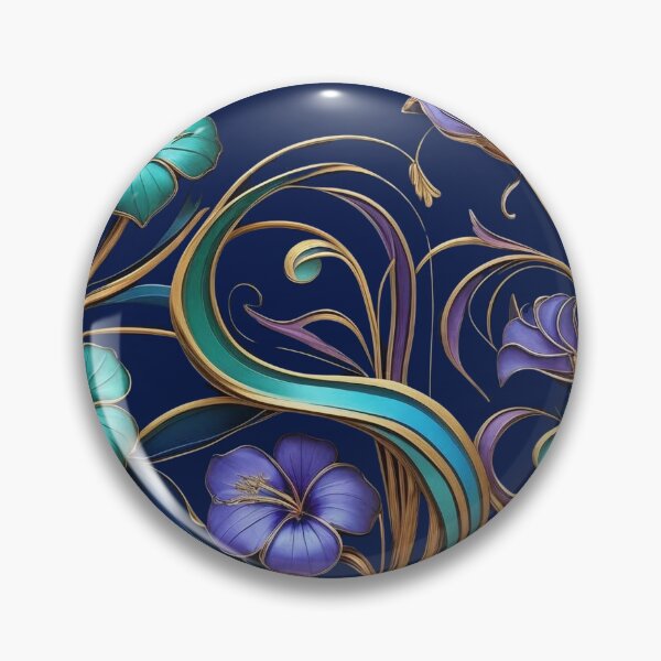 Item preview, Floral Quilling Art with Blue Hues designed and sold by Rue Market.
