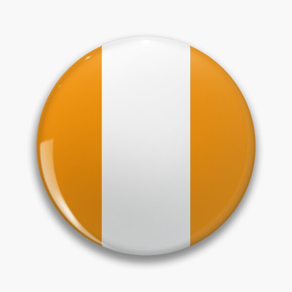 Item preview, Single Racing Stripe (White - Orange Background) designed and sold by Racing Stripes Only.