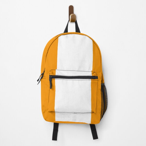 Item preview, Single Racing Stripe (White - Orange Background) designed and sold by Racing Stripes Only.