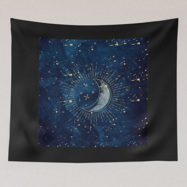 Aperçu de l'œuvre beau dessin de rayonnement céleste, design étoilé brillant créée et vendue par NivyasArtistry.