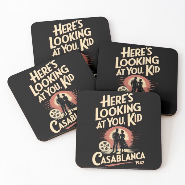 Item preview, Casablanca quote, Here's Looking at you Kid. designed and sold by Philip-p22.