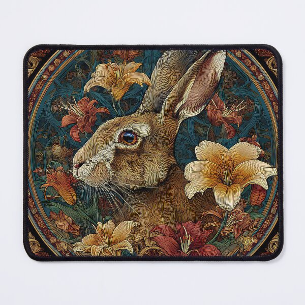 Item preview, Brown Hare Flowers Floral designed and sold by thewandswant.