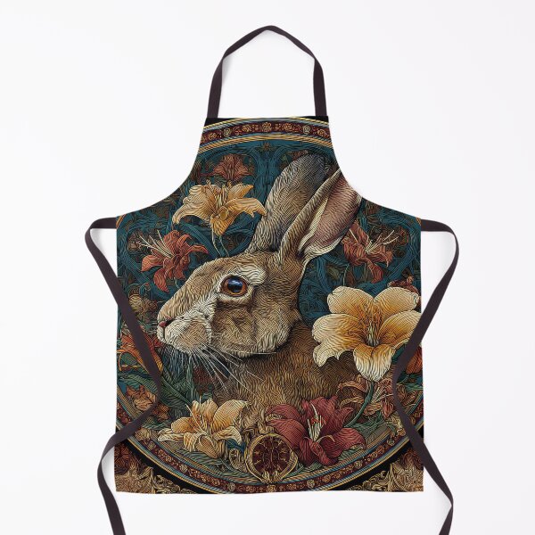 Item preview, Brown Hare Flowers Floral designed and sold by thewandswant.
