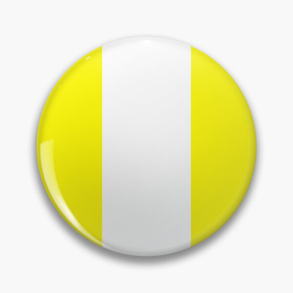 Item preview, Single Racing Stripe (White - Yellow Background) designed and sold by Racing Stripes Only.