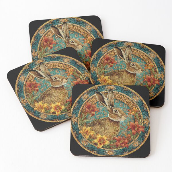 Item preview, Brown Hare in a circle designed and sold by thewandswant.