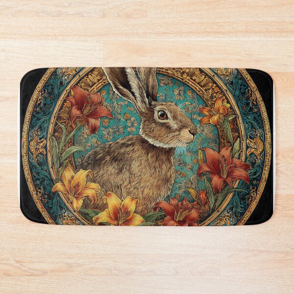 Item preview, Brown Hare in a circle designed and sold by thewandswant.