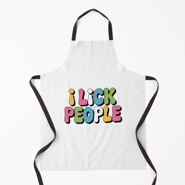 Item preview, I Lick People Colorful Design designed and sold by Peter Stawicki.