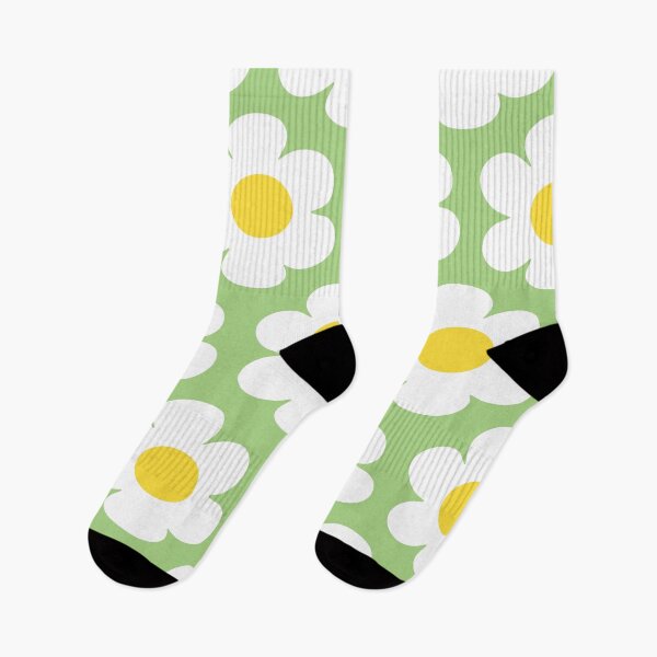Item preview, Mid Century Modern Floral Pattern Yellow & Green designed and sold by tonymagnerart.