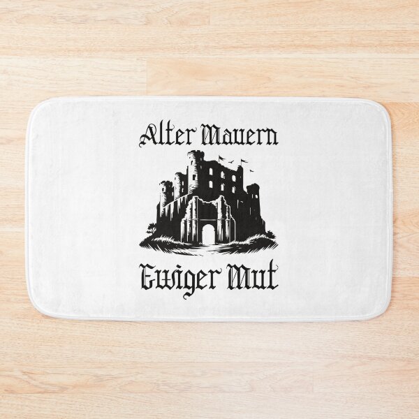 Item preview, Old walls, eternal courage – Great medieval design designed and sold by RetroMaritalArt.