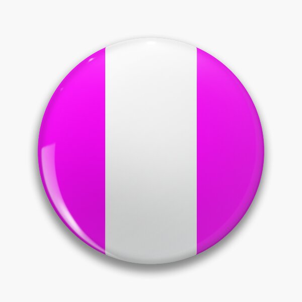 Item preview, Single Racing Stripe (White - Fuchsia Background) designed and sold by Racing Stripes Only.