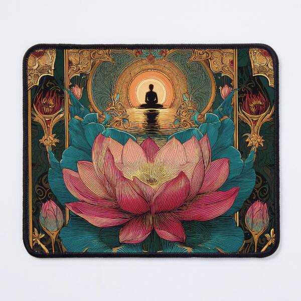 Item preview, Lotus Flower Indian Mediation designed and sold by thewandswant.