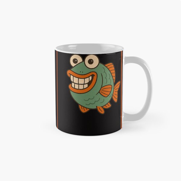 Item preview, Funny Parrot Fish in Retro Style designed and sold by DamioPolArt.