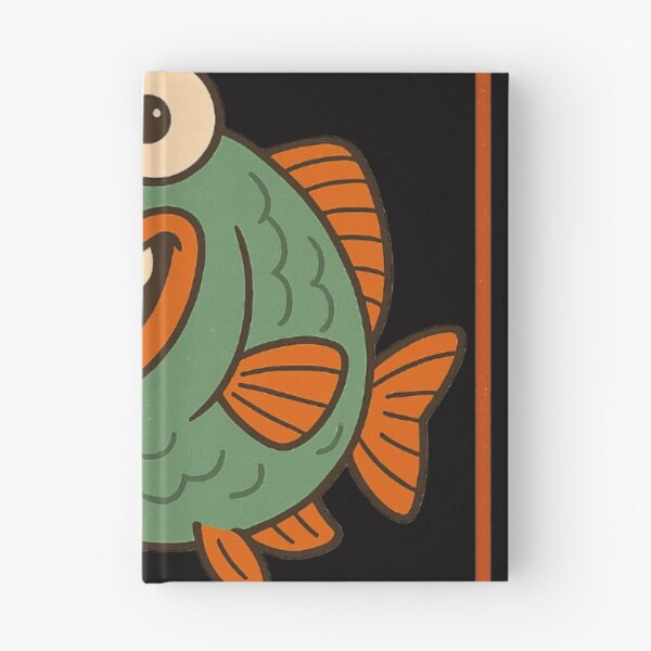 Item preview, Funny Parrot Fish in Retro Style designed and sold by DamioPolArt.