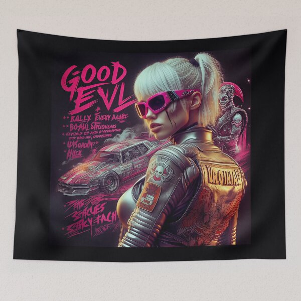 Item preview, Cyber Lady Punk Racer designed and sold by Voodoo Store Paranormal Collections.