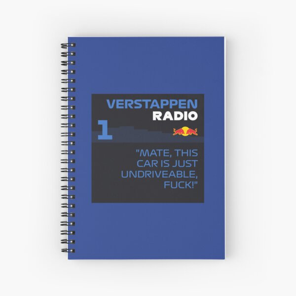 Item preview, Max Verstappen Radio Message “Car is just undriveable” designed and sold by myideal-shop.
