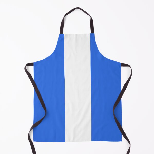Item preview, Single Racing Stripe (White - Royal Blue Background) designed and sold by Racing Stripes Only.
