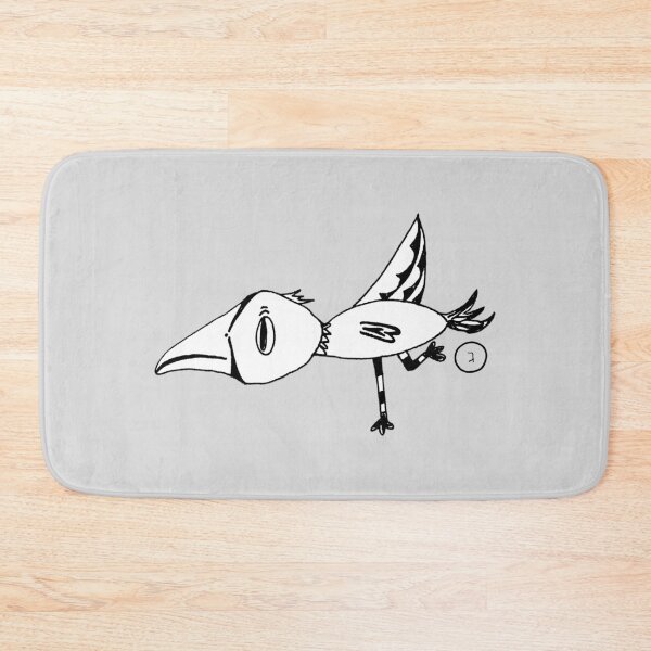 Item preview, Surreal Bird of Divine Provision｜Gimmel ג｜Hebrew Letter Art｜Black and White Design designed and sold by Aster Atelier.