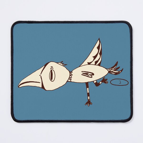 Item preview, Surreal Bird of Divine Provision｜Gimmel ג｜Hebrew Letter Art｜Earth Tone designed and sold by Aster Atelier.