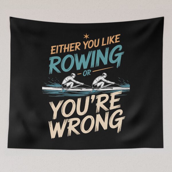 Item preview, Coxswain Rowing Player Motivation Rowboat designed and sold by tearbytea.