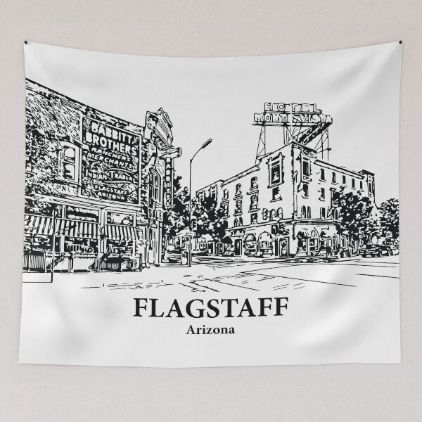Item preview, Flagstaff - Arizona designed and sold by Lakeric Cityscapes.