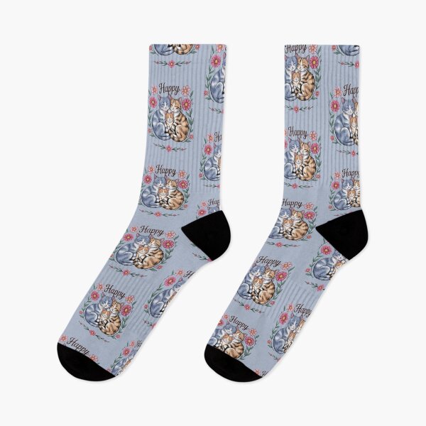 Item preview, Boho Cat and Flowers designed and sold by WikaKowalczyk.