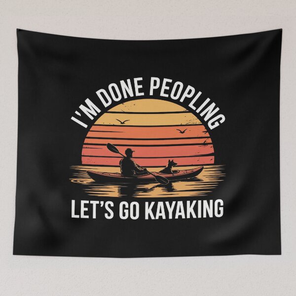 Item preview, Dog Lovers Funny Kayak Kayaker Kayaking Joke designed and sold by tearbytea.