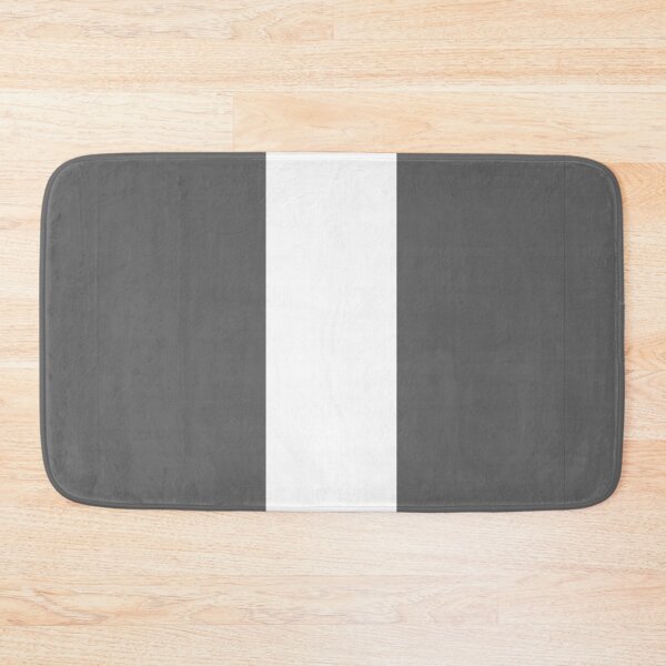 Item preview, Single Racing Stripe (White - Gray Background) designed and sold by Racing Stripes Only.