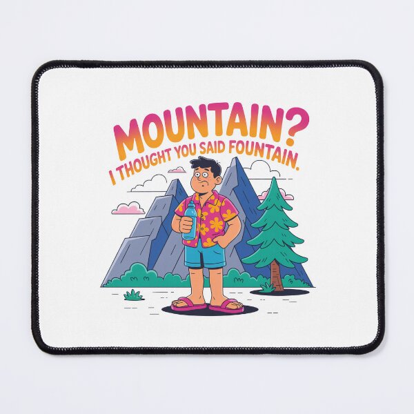 Item preview, Funny Hiking Misunderstanding Vacation Shirt designed and sold by MonkiFlipp.