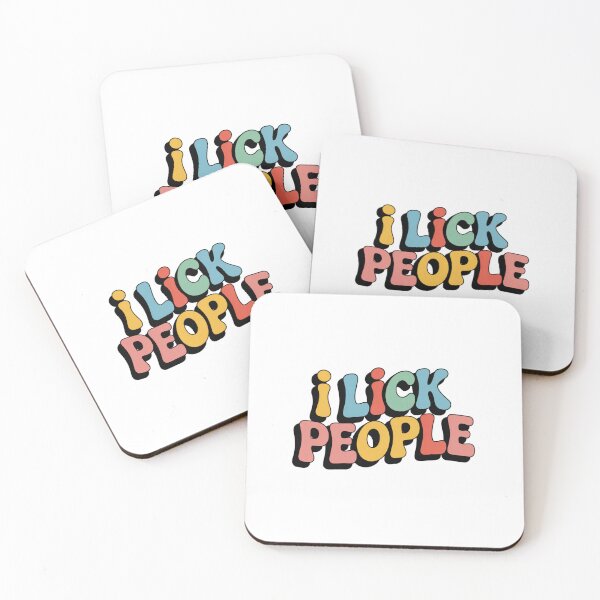 Item preview, I Lick People Ripple Design designed and sold by Peter Stawicki.