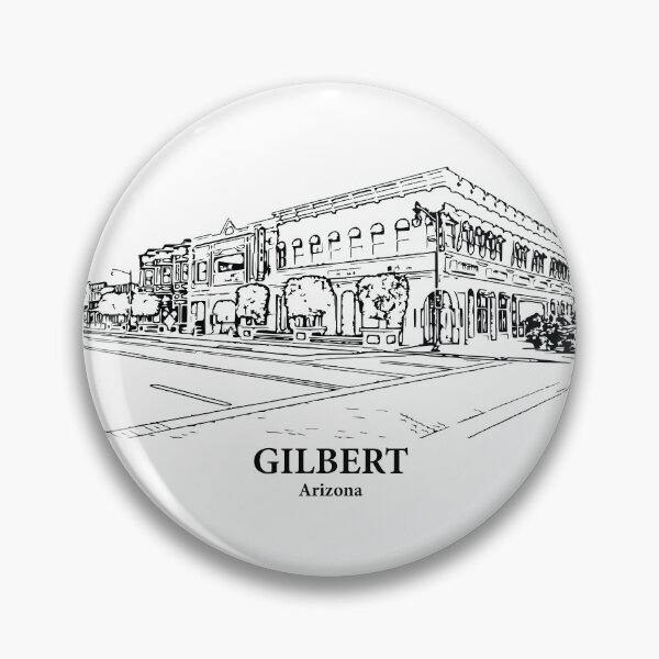 Artikelvorschau, Gilbert - Arizona entworfen und verkauft von Lakeric Cityscapes.