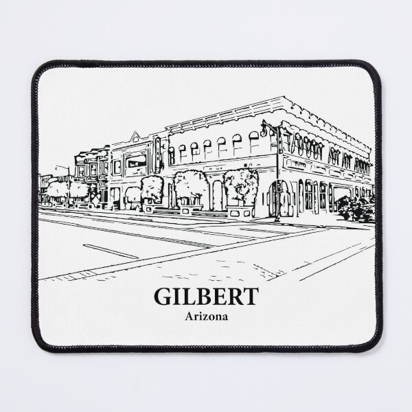 Item preview, Gilbert - Arizona designed and sold by Lakeric Cityscapes.